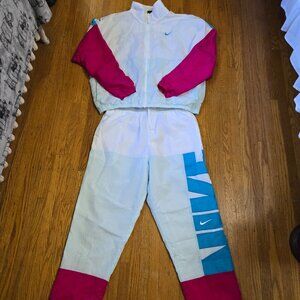 Nike Retro Windbreaker Nylon Track Pants and jacket